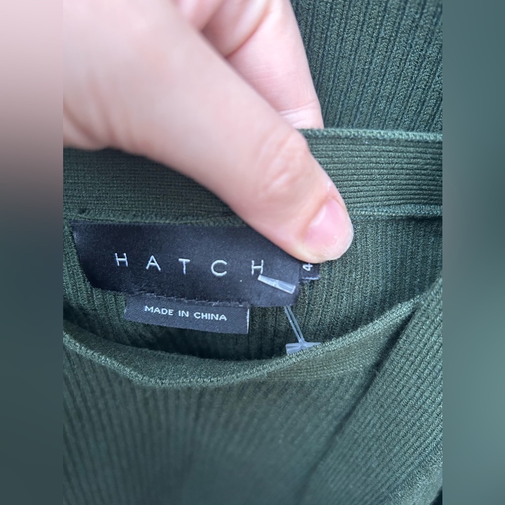HATCH Ribbed Set (Cardigan, Bra Top & Pants) - Picture 9 of 14